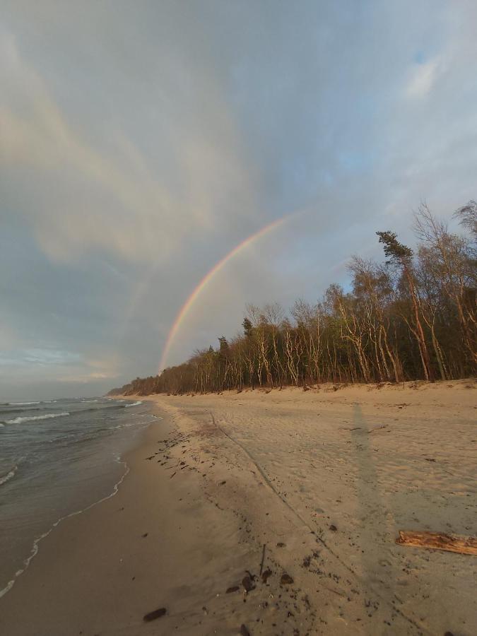 Willa Wieniotowo Apartamenty Przy Lesie I Plazy Ap Am Wald Und Strand Ustronie Morskie Kültér fotó
